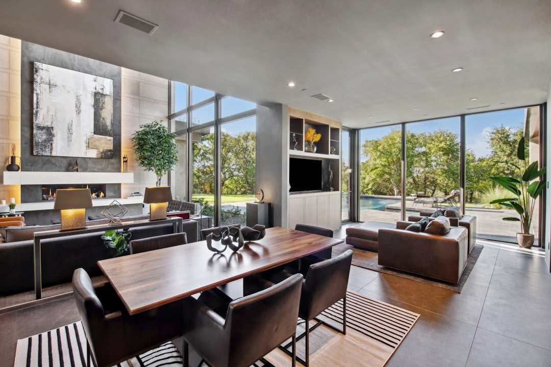 european celebrity villa interior